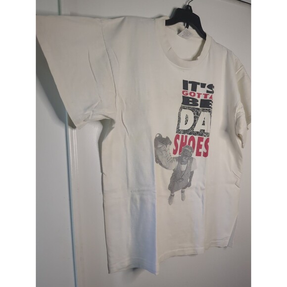 Vintage 90s‎ Nike Michael Jordan Spike Lee Shirt It’s Gotta Be Da Shoes USA Made - Picture 4 of 7